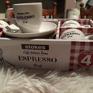 Espresso Cup and Saucer Set